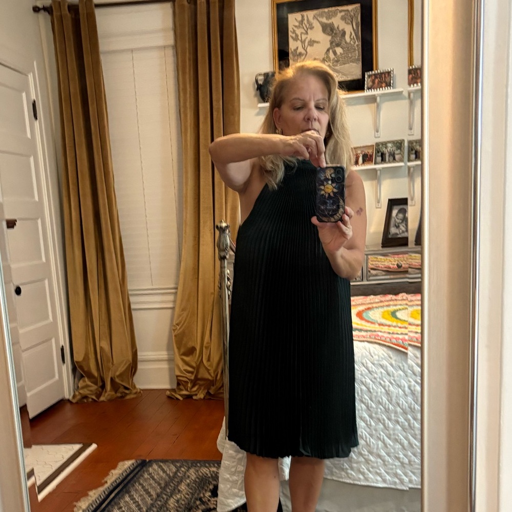 Banana Republic Factory dark green Mini Dress